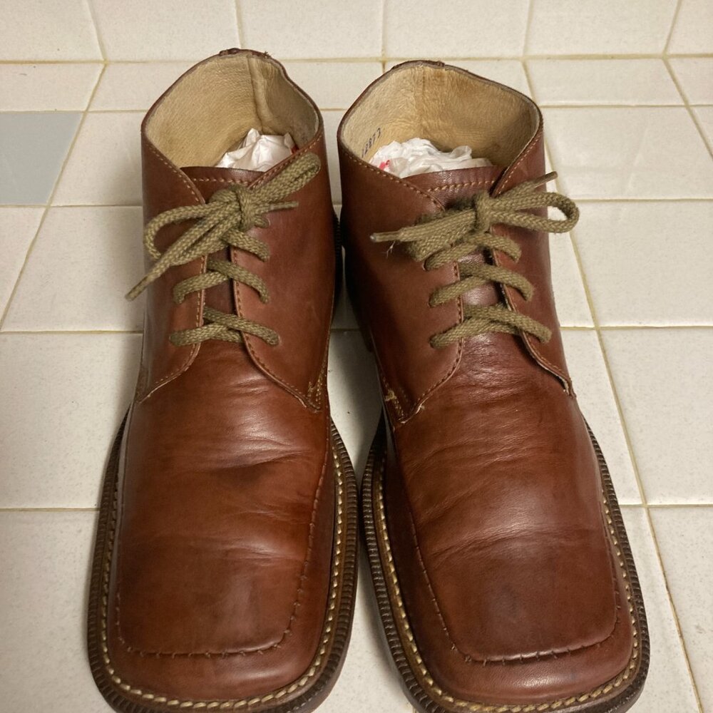 Santini Square toe boots